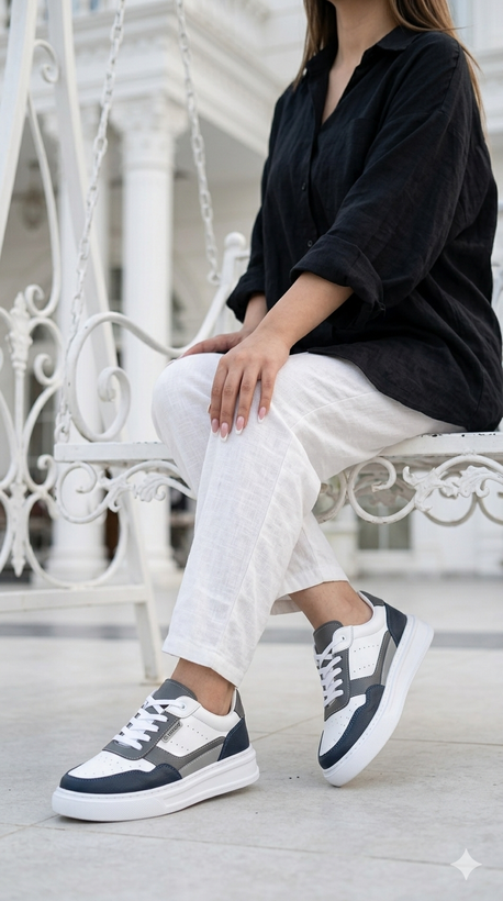لگو زنانه چرم طبیعی
